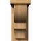 Ekena Millwork Ridgewood Smooth Corbel w/Backplate, Western Red Cedar, 5 1/2"W x 12"D x 12"H COR06X12X12RID01SWR - alternate 4